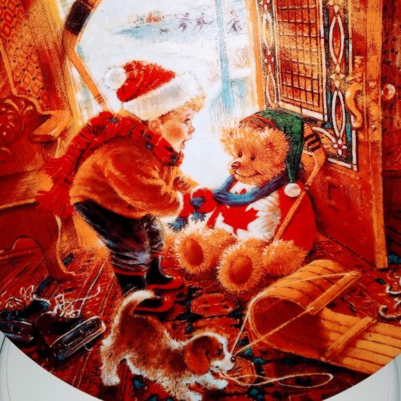 YOU'LL PLAY GOALIE! Decorative plate by Steward Sherman - Picture 2 of 5